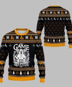 2025 Christmas DnD Game Master Ugly Christmas Sweater  