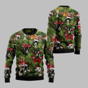 2025 Christmas Drinker Bells Drinker All the Way Ugly Christmas Sweater - Grishko.com