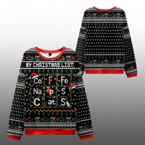 2025 Christmas Elements Table Ugly Sweater - Grishko.com