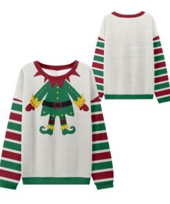 Alternative view of 2025 Christmas Elf Costume Ugly Sweater  