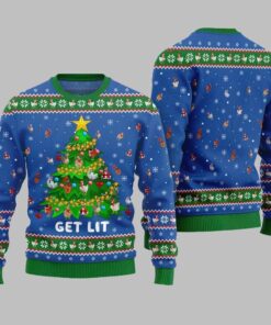 2025 Christmas Epic Chicken Ornament On Christmas Tree Ugly Christmas Sweater  