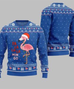2025 Christmas Fala Mingo Flamingo Sweater  