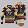 2025 Christmas Family Jack and Sally Ugly Sweater  
