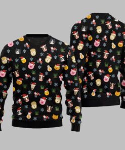 Alternative view of 2025 Christmas Farm Animal Cute Ugly Christmas Sweater  