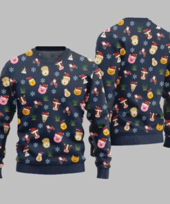 2025 Christmas Farm Animal Cute Ugly Christmas Sweater  