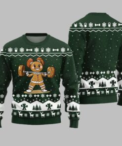 2025 Christmas Funny Gym Ugly Christmas Sweater  
