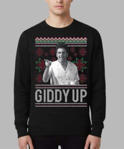 Alternative view of 2025 Christmas Giddy Up Ugly Sweater  