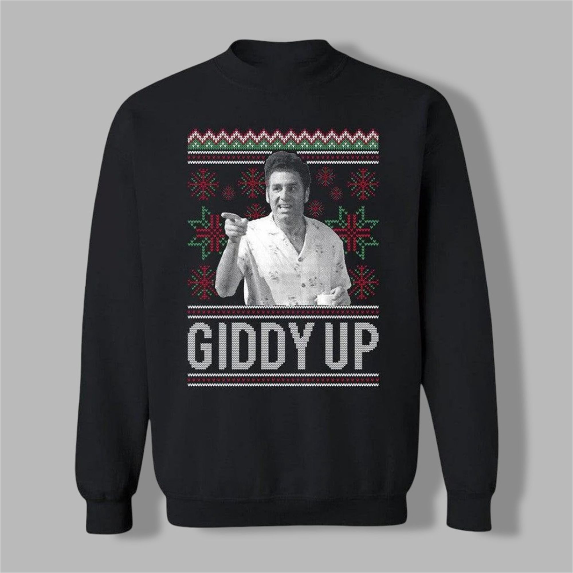2025 Christmas Giddy Up Ugly Sweater - Grishko.com