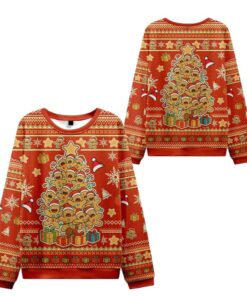 Alternative view of 2025 Christmas Gingerbread Man Tree Ugly Sweater  