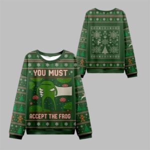 2025 Christmas Give You Frog Ugly Christmas Sweater - Grishko.com