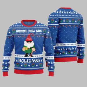 2025 Christmas Gnome For The Holidays Ugly Sweater - Grishko.com