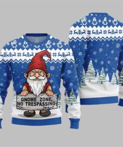 2025 Christmas Gnome Zone Ugly Christmas Sweater  