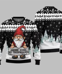 Alternative view of 2025 Christmas Gnome Zone Ugly Christmas Sweater  