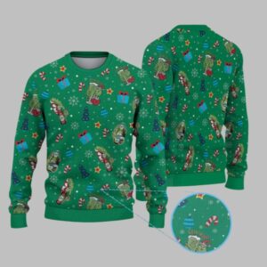 2025 Christmas Grnch Beer Christmas Ugly Sweater - Grishko.com