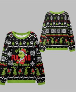 2025 Christmas Grnch Christmas Ugly Sweater  