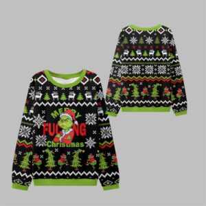 2025 Christmas Grnch Christmas Ugly Sweater - Grishko.com