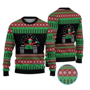 Alternative view of 2025 Christmas Grnch Jp Christmas Ugly Sweater - Grishko.com