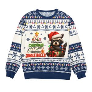 Alternative view of 2025 Christmas Grumpy Cats Ugly Sweater - Grishko.com
