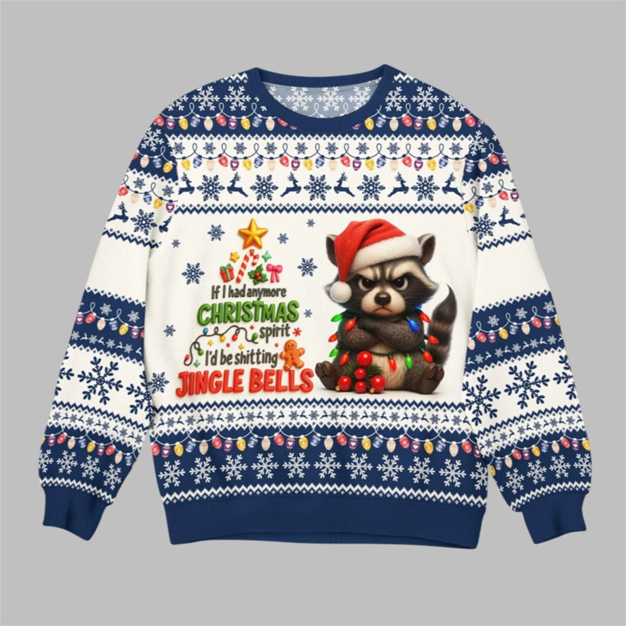 2025 Christmas Grumpy Cats Ugly Sweater - Grishko.com