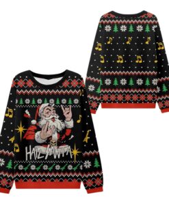 Alternative view of 2025 Christmas Hail Santa Claus Ugly Sweater  