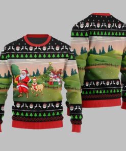 Alternative view of 2025 Christmas Happy Christmas Farm Ugly Christmas Sweater  