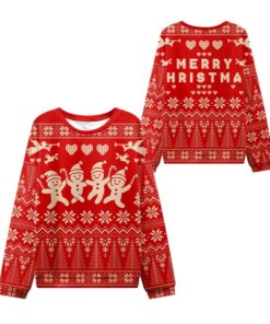 Alternative view of 2025 Christmas Happy Cute Guy Ugly Sweater  