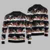 2025 Christmas Hilarious Barnyard Chaos Ugly Christmas Sweater - Grishko.com