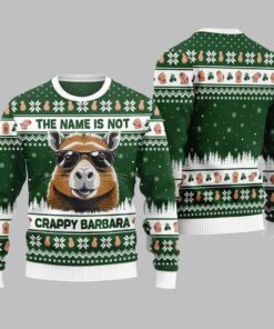 Alternative view of 2025 Christmas Hilarious Capybara Ugly Christmas Sweater  