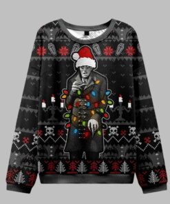 Alternative view of 2025 Christmas Ho! Ho! Ho! Bloody Ugly Christmas Sweater  