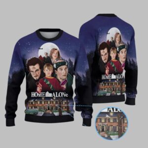 2025 Christmas Home Alone Christmas Ugly Sweater - Grishko.com