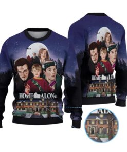 Alternative view of 2025 Christmas Home Alone Christmas Ugly Sweater  
