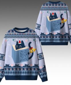 Alternative view of 2025 Christmas How To Buy New Books Ugly Sweater  