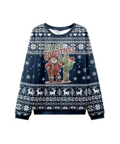 Alternative view of 2025 Christmas Howdy Christmas Ugly Sweater  