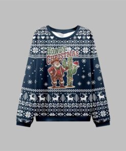 2025 Christmas Howdy Christmas Ugly Sweater  