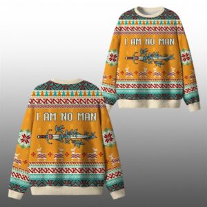 2025 Christmas I Am No Man Ugly Sweater - Grishko.com