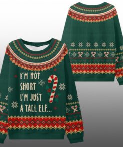 2025 Christmas Im Not Short Ugly Sweater  