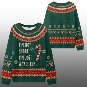2025 Christmas Im Not Short Ugly Sweater - Grishko.com
