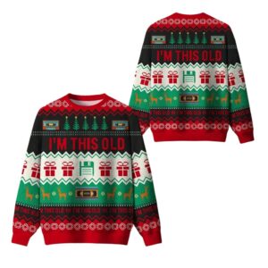 Alternative view of 2025 Christmas Im This Old Ugly Sweater - Grishko.com
