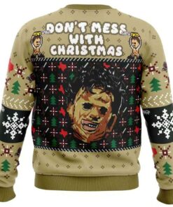 Alternative view of 2025 Christmas in Texas Leatherface Ugly Christmas Sweater