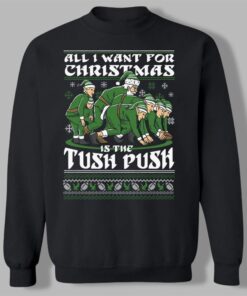 2025 Christmas Is The Tush Push Ugly Sweater  