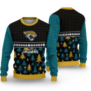Alternative view of 2025 Christmas Jaguars Ugly Sweater - Grishko.com