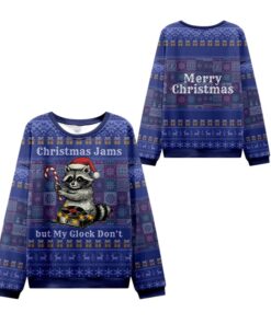 Alternative view of 2025 Christmas Jams But Glock Don't Ugly Sweater  