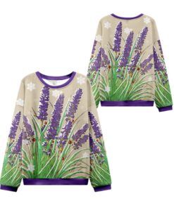 Alternative view of 2025 Christmas Japanese Lavender Ugly Sweater  