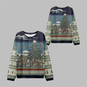 2025 Christmas Japanese Traditions Ugly Sweater - Grishko.com