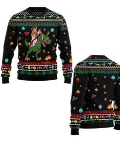 Alternative view of 2025 Christmas Jesus Christmas Ugly Christmas Sweater  