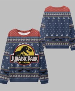 2025 Christmas Jurassic Park Ugly Sweater  