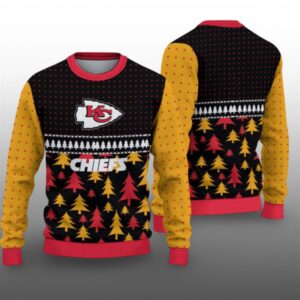 2025 Christmas KC Chiefs Ugly Sweater - Grishko.com