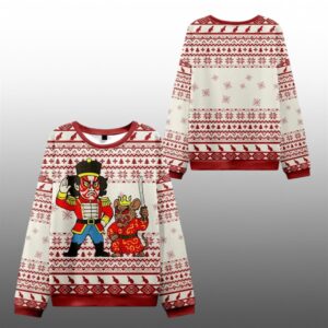 2025 Christmas Knight And His King Ugly Sweater - Grishko.com