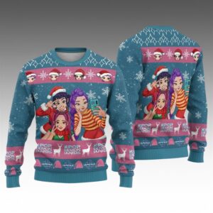 Alternative view of 2025 Christmas Kpop Group Christmas Ugly Sweater - Grishko.com