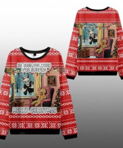 2025 Christmas Krampus Is Coming Ugly Sweater  